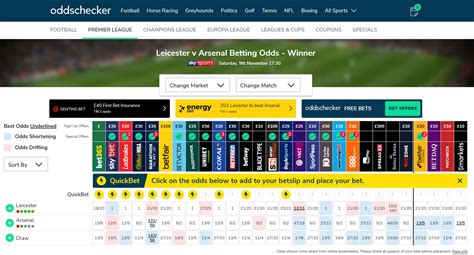 football oddschecker.